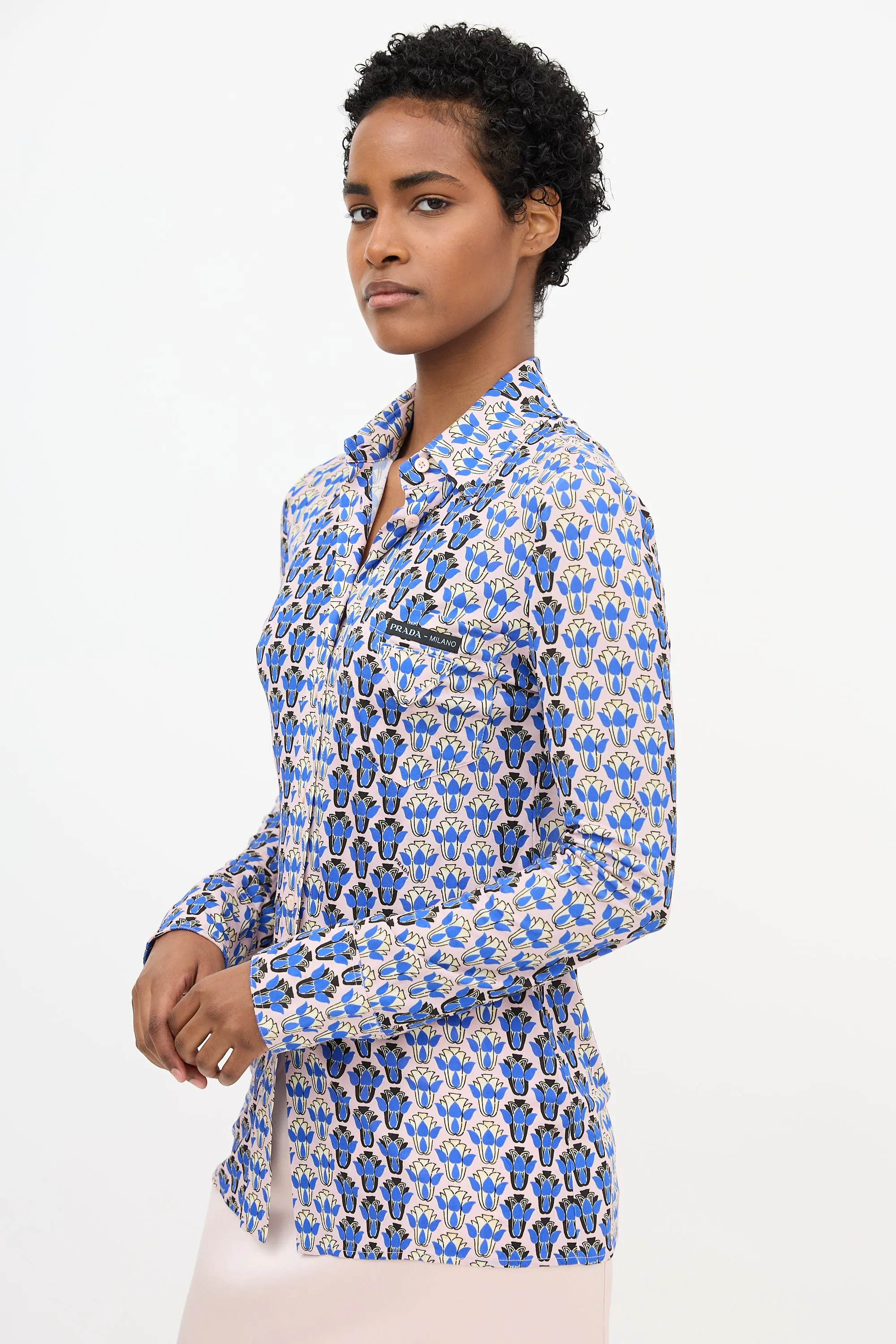 2019 Floral Logo Pocket Shirt