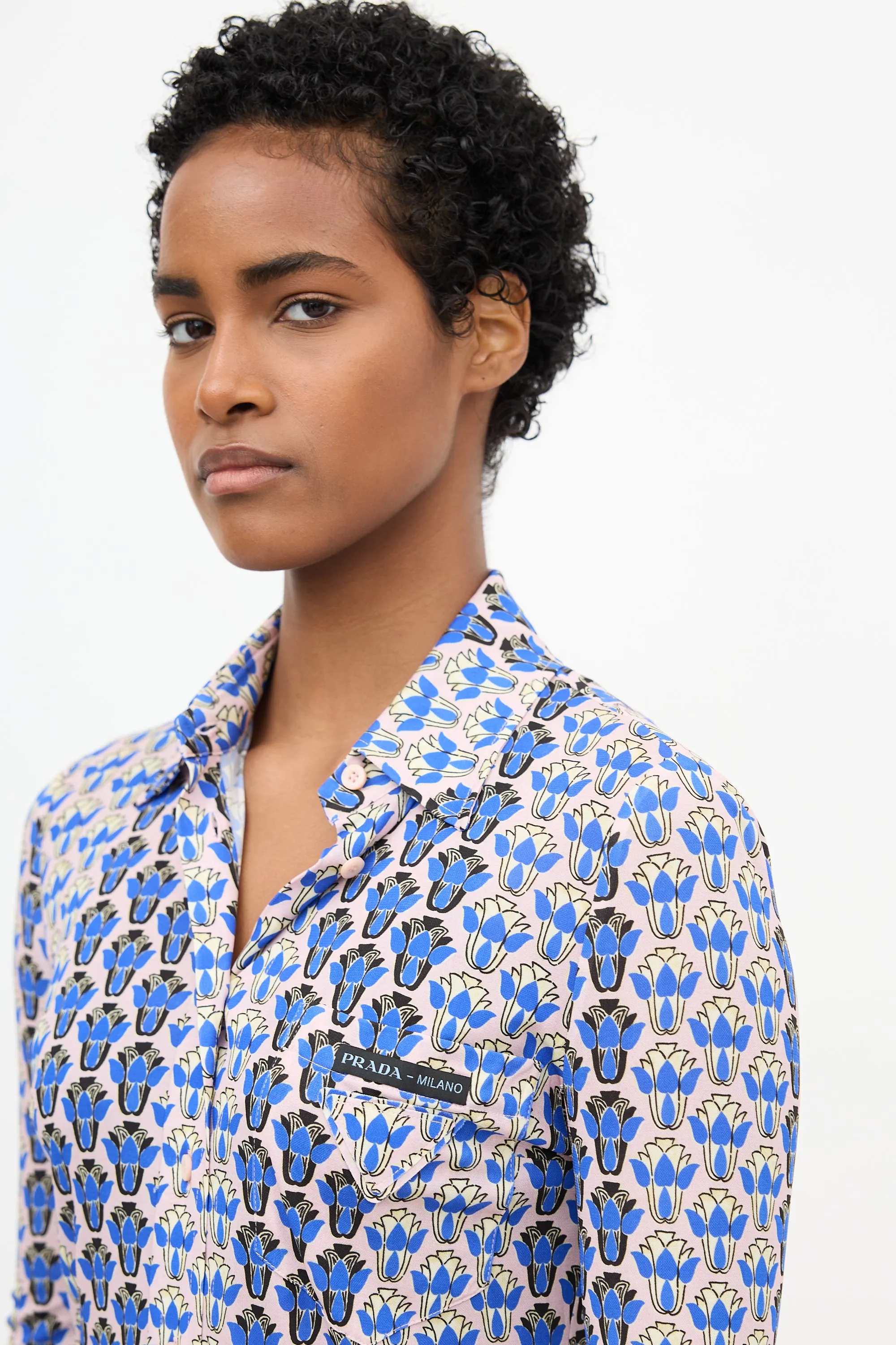 2019 Floral Logo Pocket Shirt