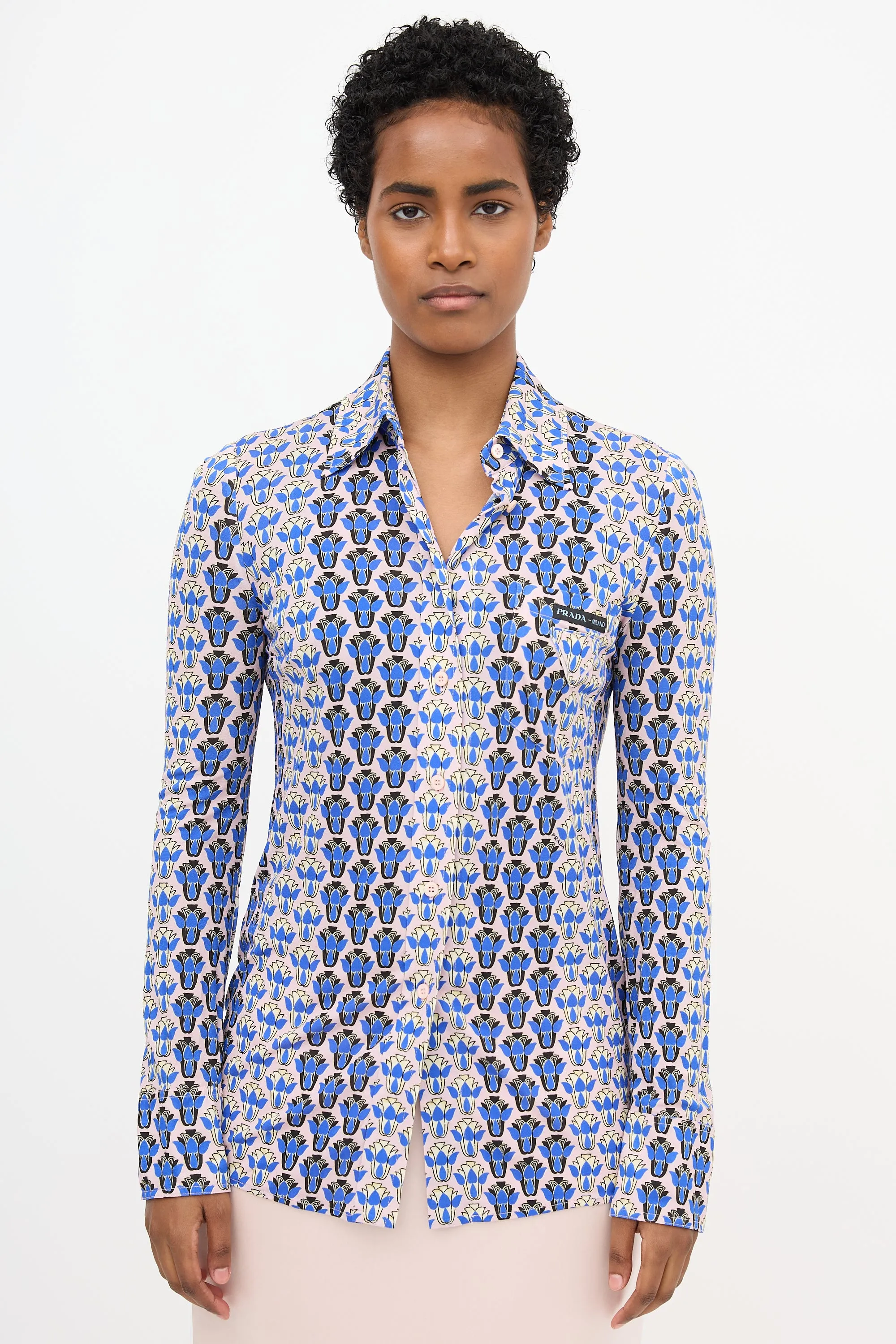 2019 Floral Logo Pocket Shirt