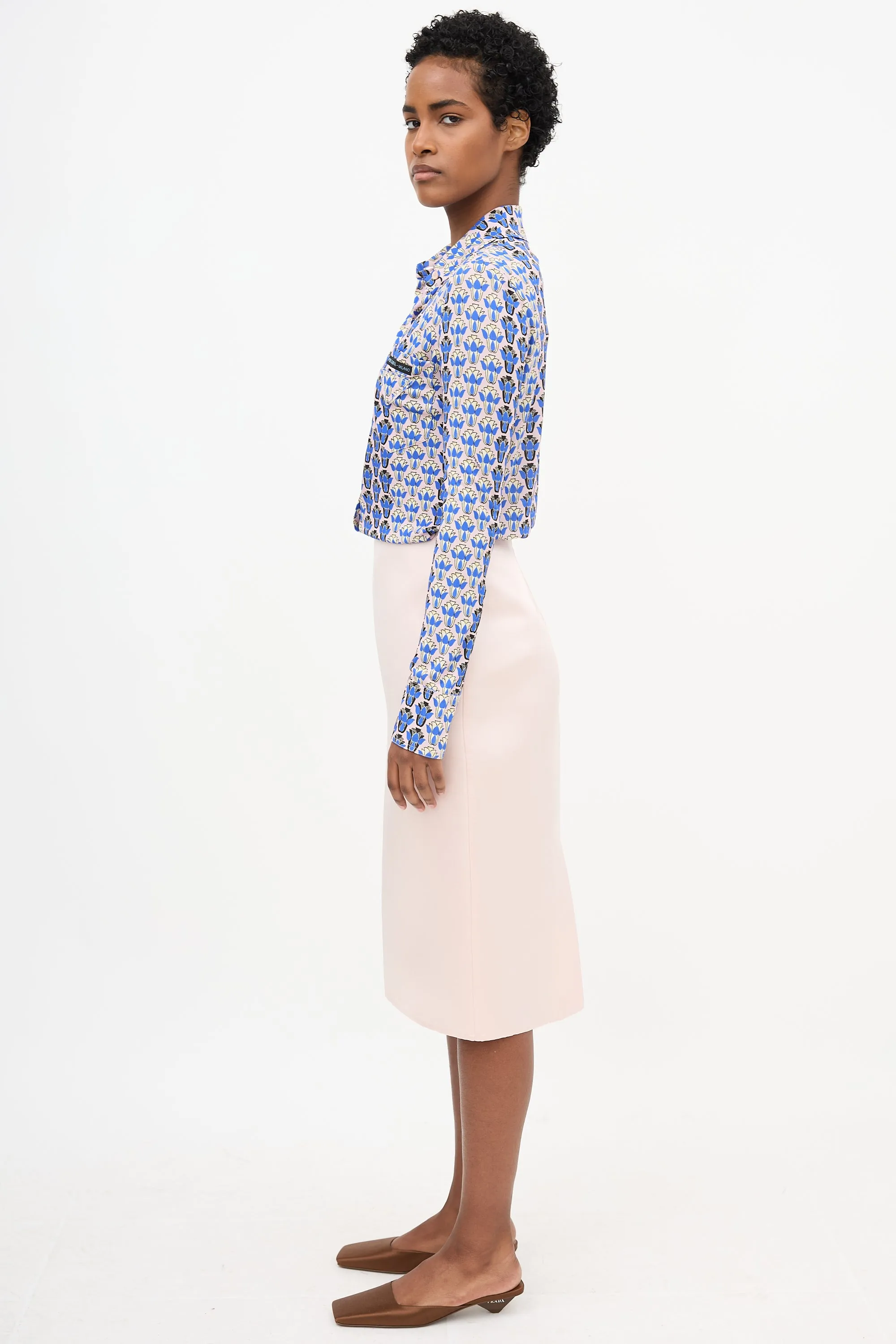 2019 Floral Logo Pocket Shirt