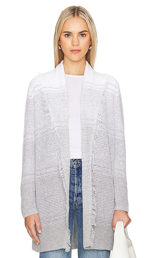 27 miles malibu Jupiter Cardigan in Light Grey