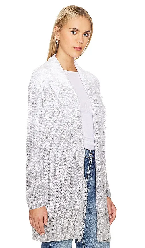 27 miles malibu Jupiter Cardigan in Light Grey