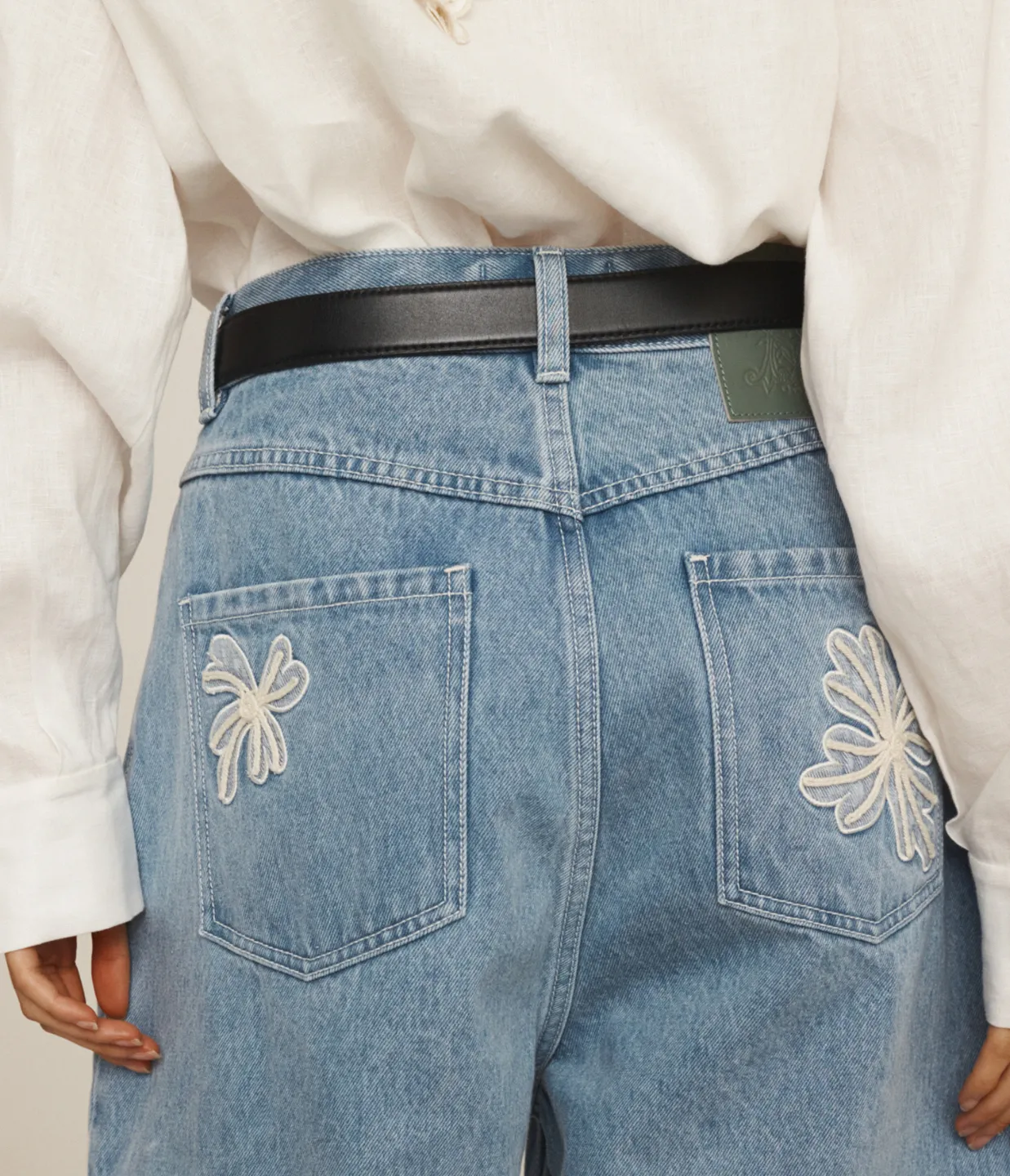 Charlene Denim Short in Light Wash