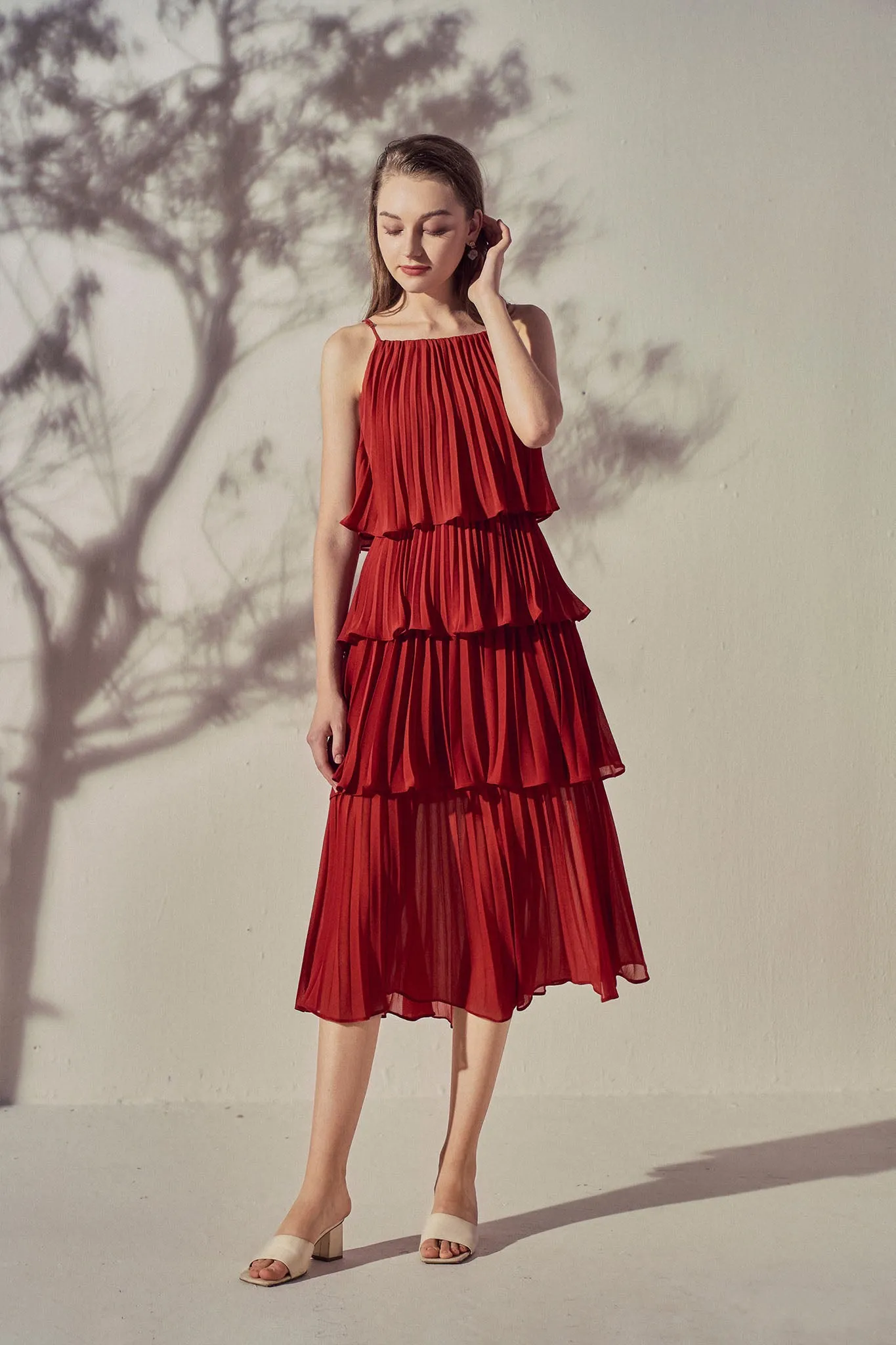 Citta Pleated Dress