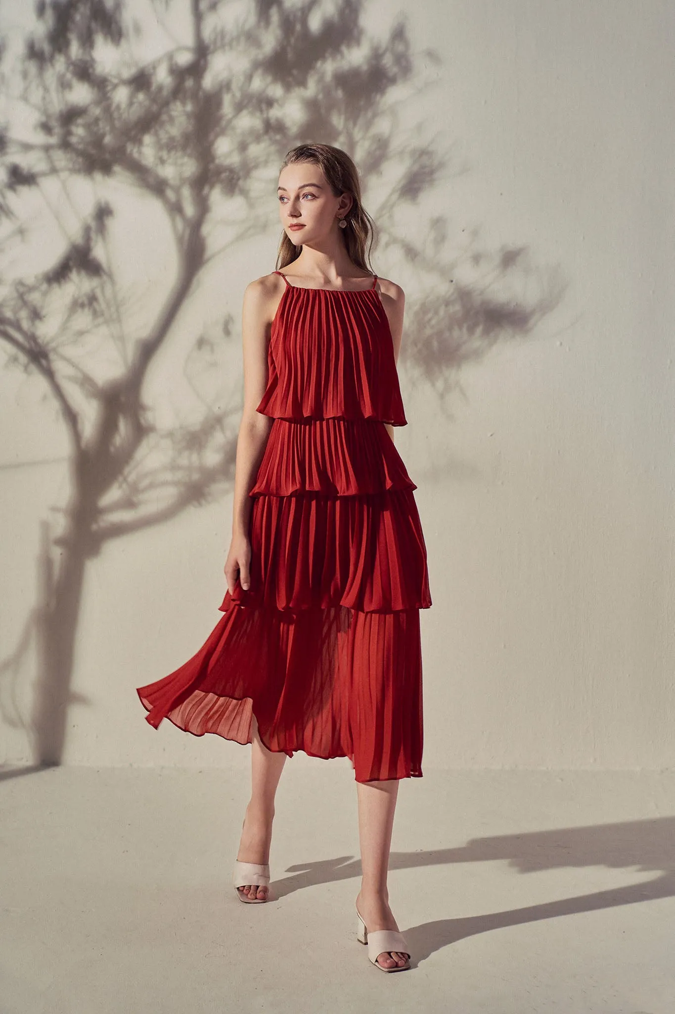 Citta Pleated Dress