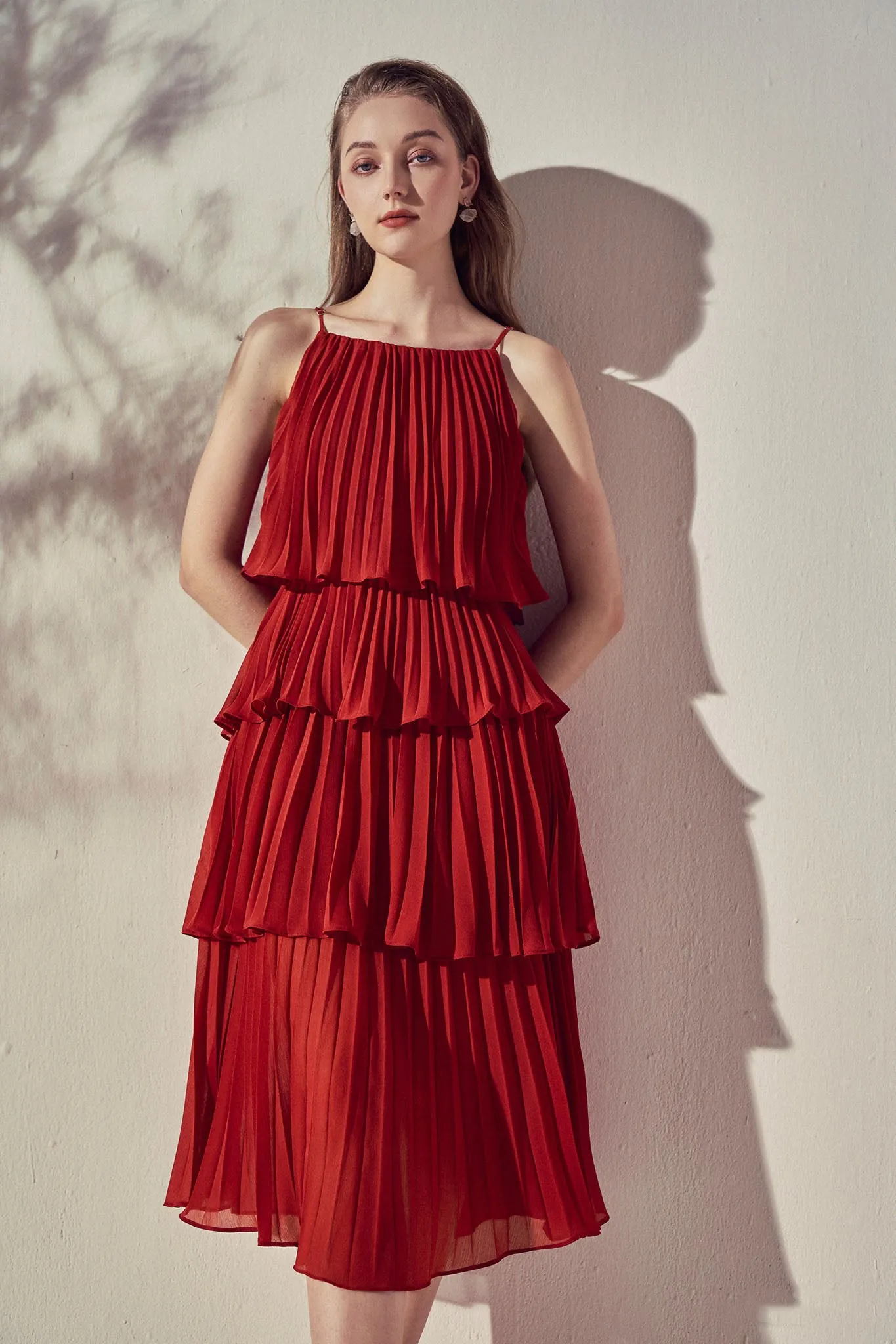 Citta Pleated Dress