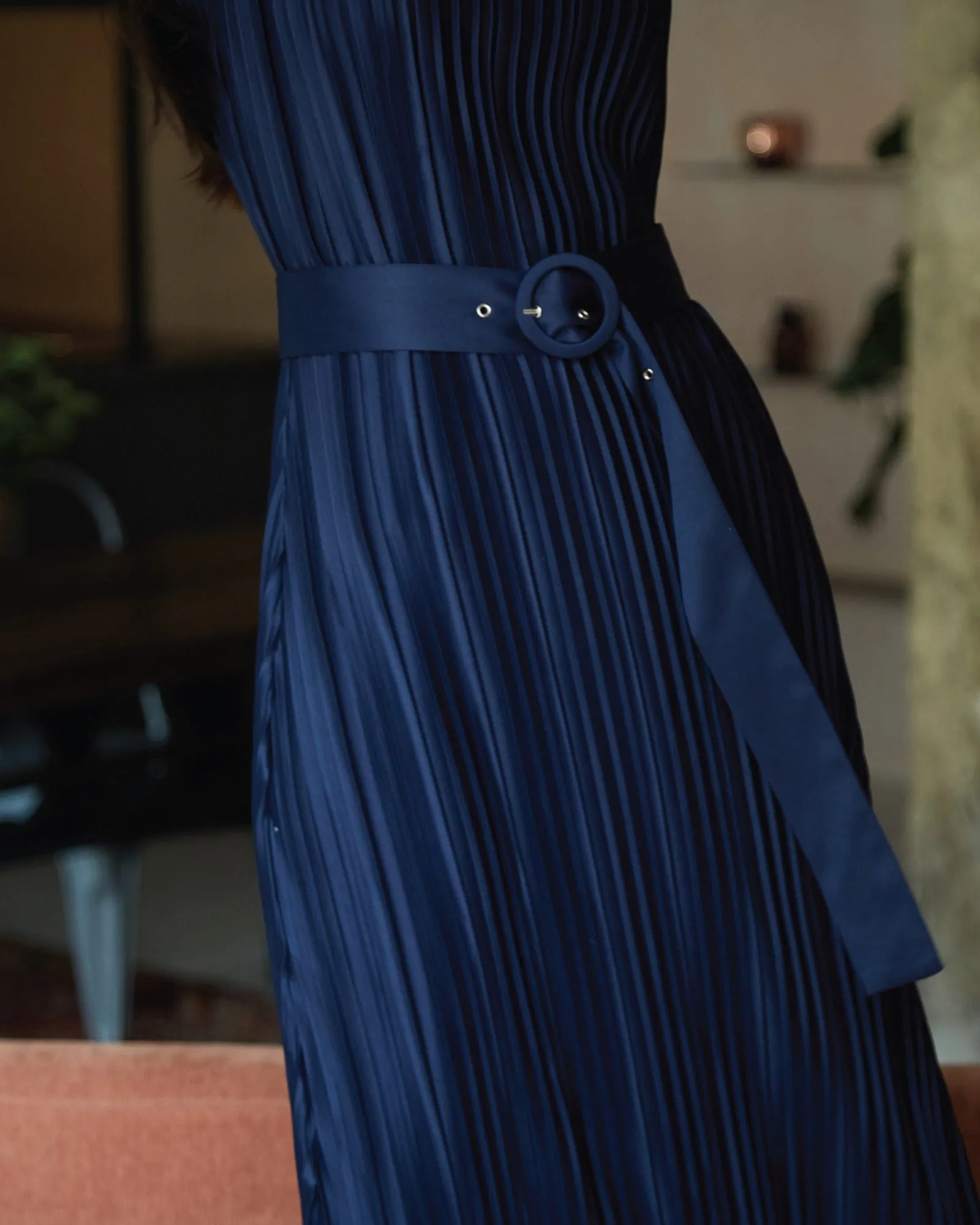Gaia Pleated Dress