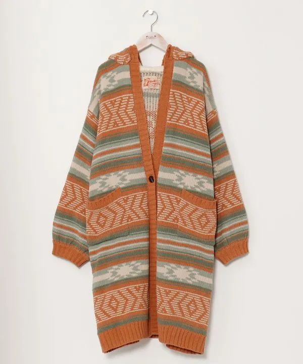 Knit Long Cardigan