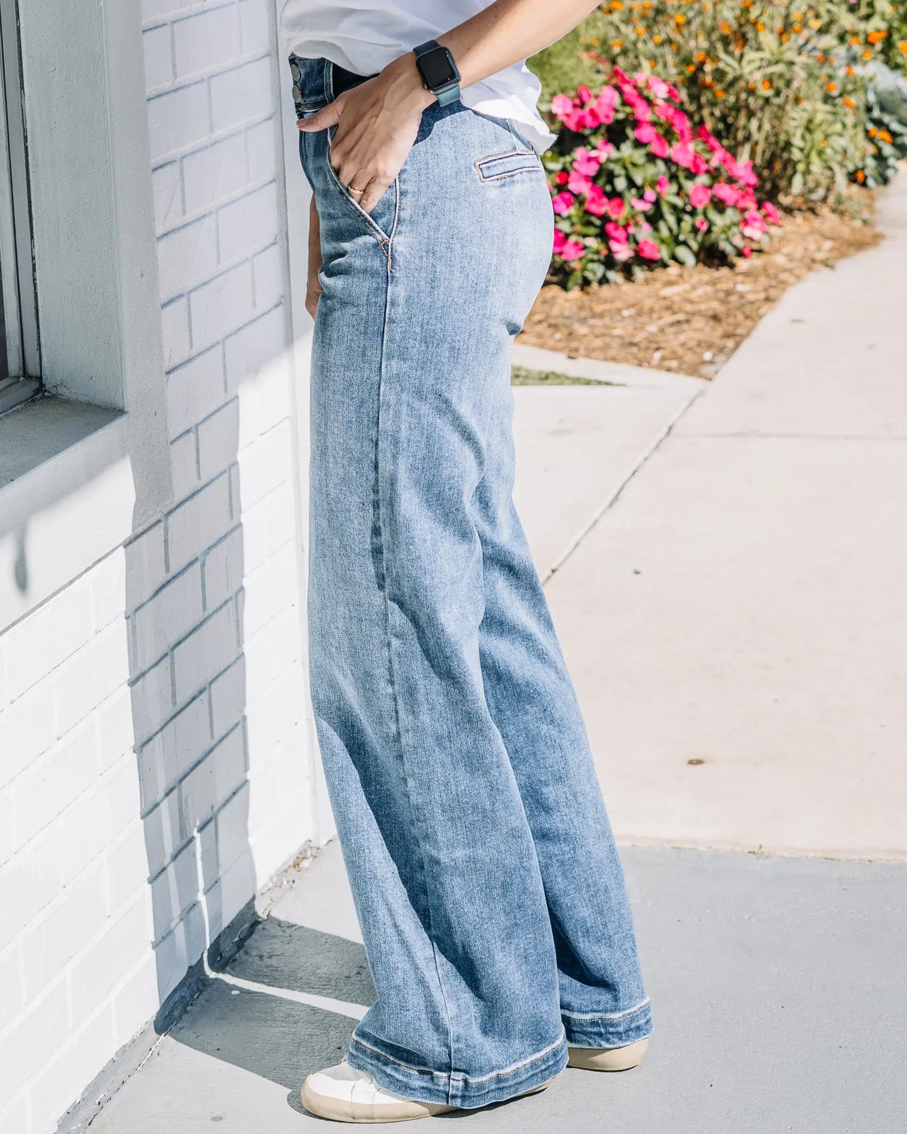 Mia Double Button Jean