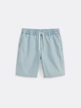 The Finn Relaxed Short in Bleached Blue