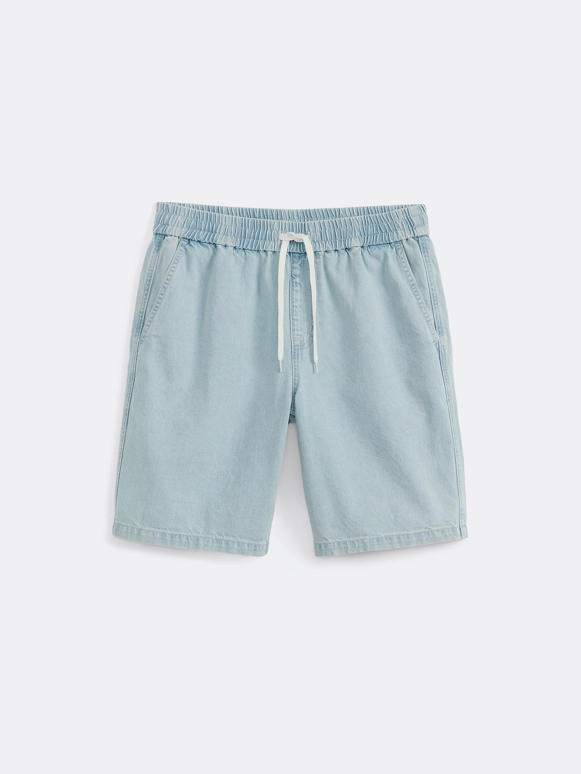 The Finn Relaxed Short in Bleached Blue