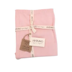 Viverano Milan Pastel Sweater Knit Baby Blanket